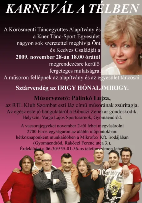 Karnevál a télben...