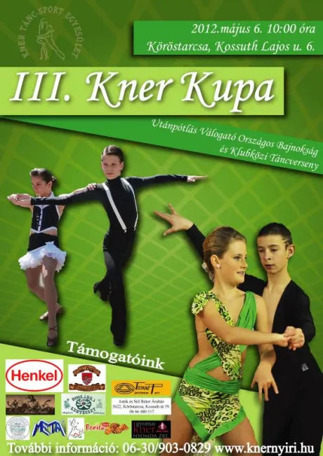 III. Kner Kupa Versenykiírás